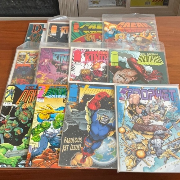 Bundle of 12 Image Comics Featuring Savage Dragon, The Kindred, Freak Force - Picture 1 of 5